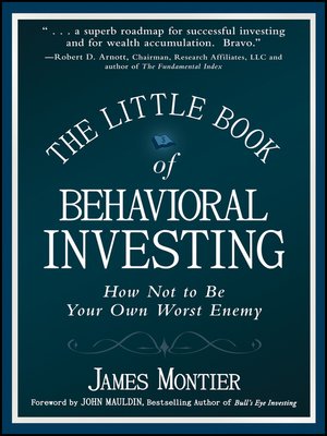 cover image of The Little Book of Behavioral Investing